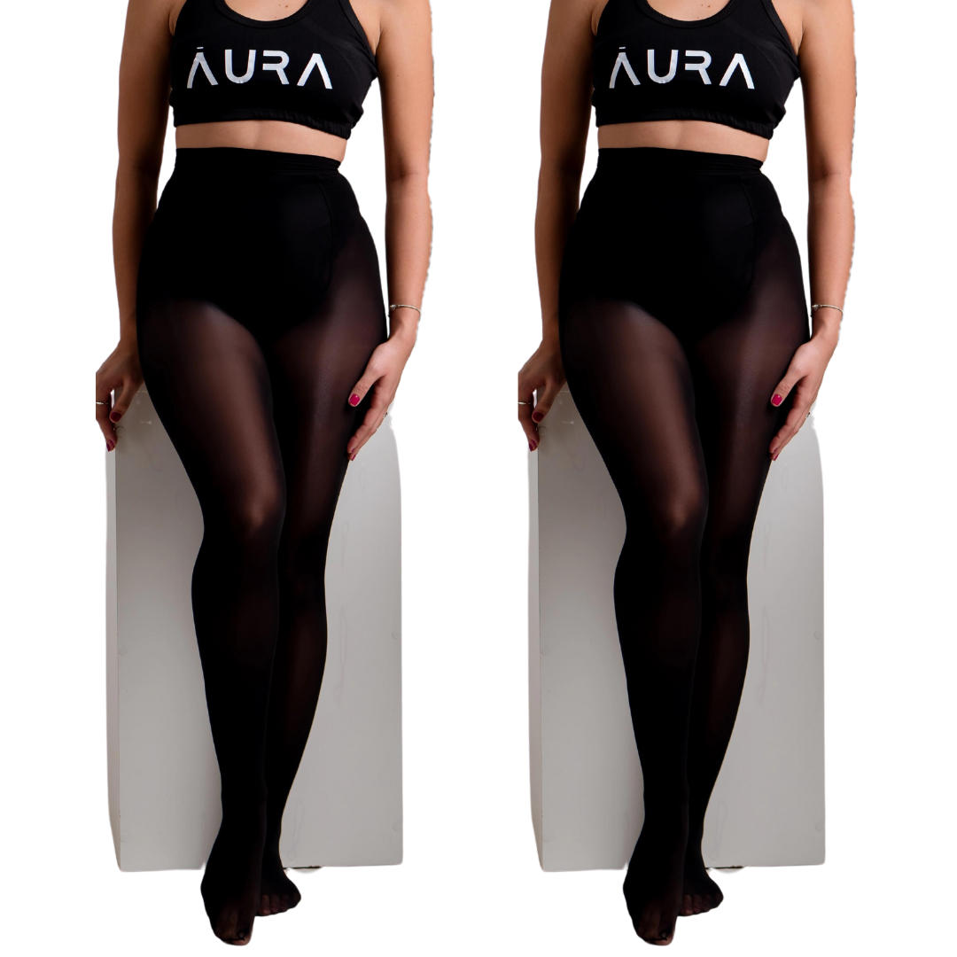 AURA® - Meia Calça Fio20 | Compre 1 Leve 2