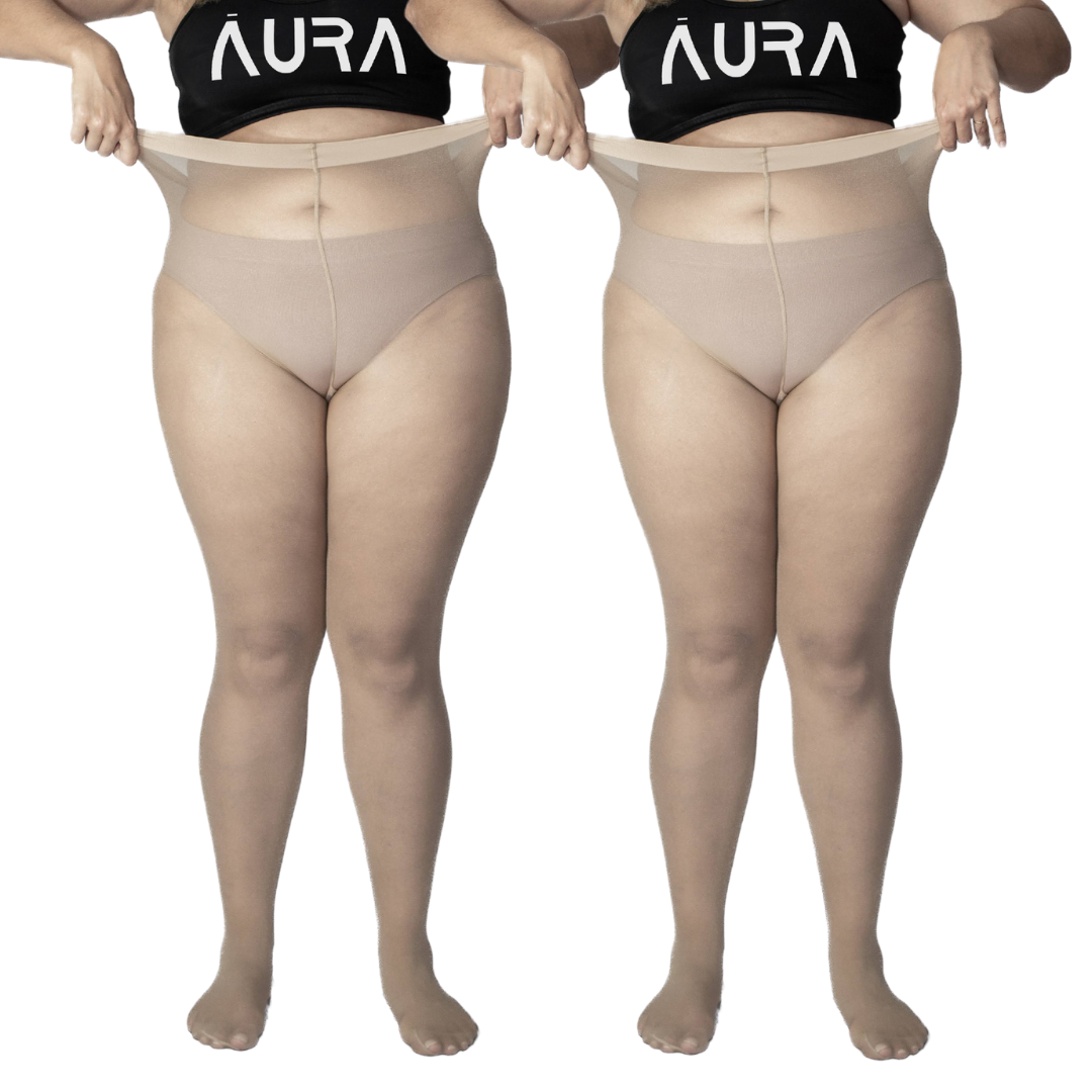 AURA® – Meia Calça Indestrutível Fio20