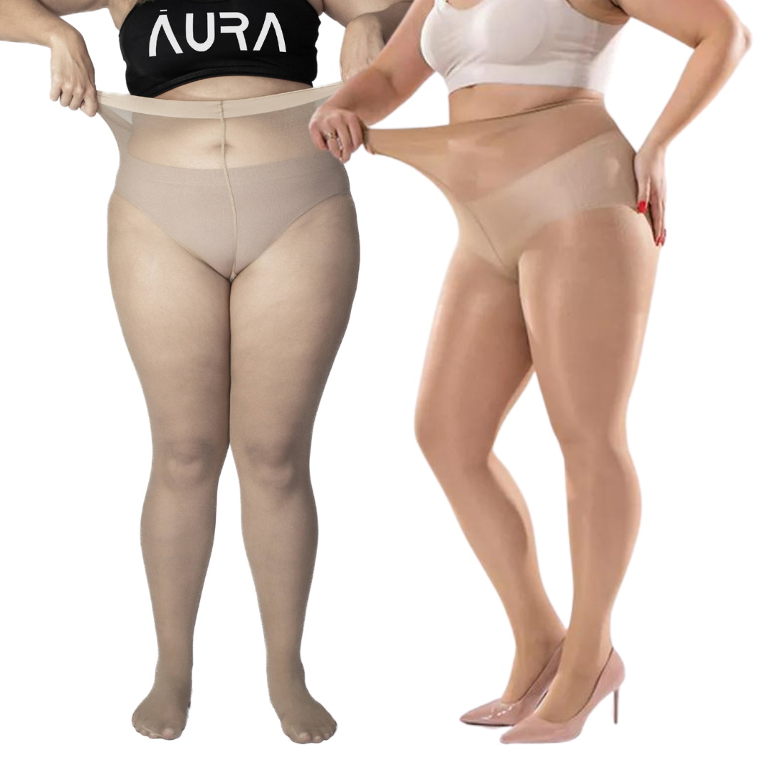 AURA® - Meia Calça Fio20 | Compre 1 Leve 2