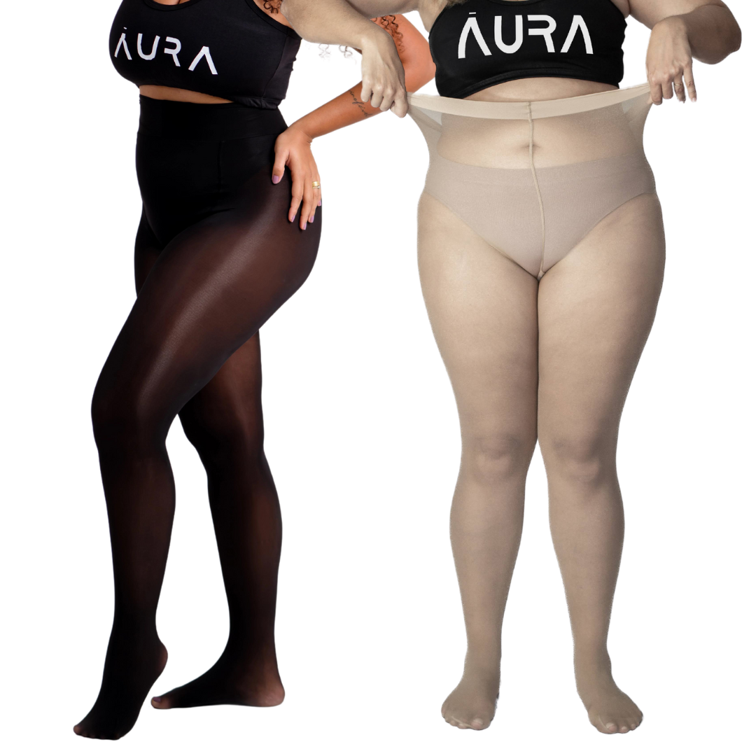 AURA® - Meia Calça Fio20 | Compre 1 Leve 2