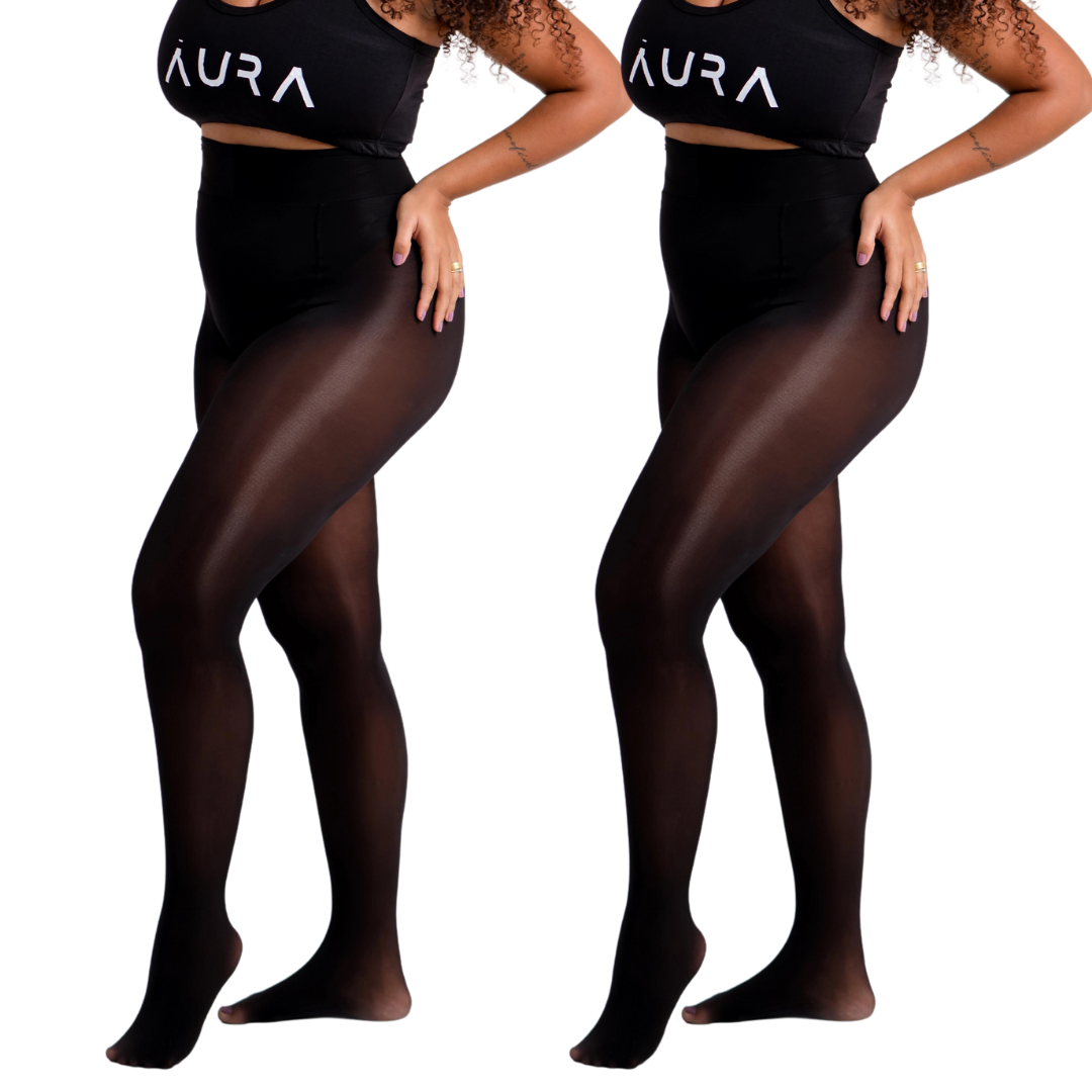 AURA® - Meia Calça Fio20 | Compre 1 Leve 2