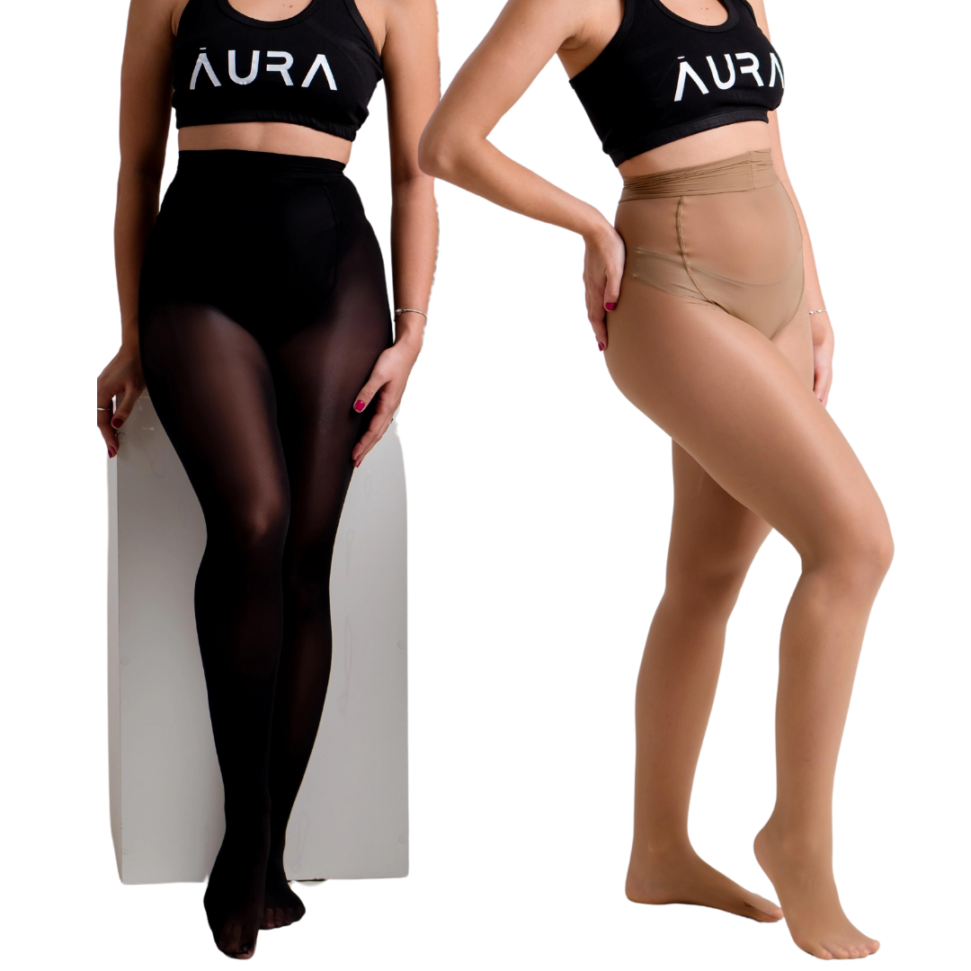 AURA® – Meia Calça Indestrutível Fio20